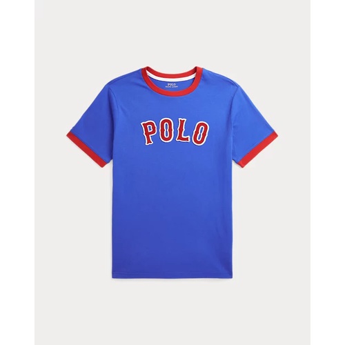 폴로 랄프로렌 Baseball-Logo Cotton Jersey Tee