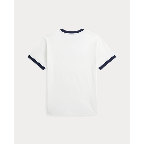 폴로 랄프로렌 Baseball-Logo Cotton Jersey Tee