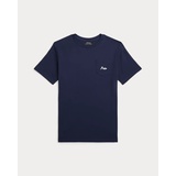 Dog-Print Cotton Jersey Pocket Tee