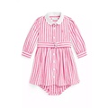 Ralph Lauren Childrenswear' Baby Girls Striped Poplin Shirtdress & Bloomer