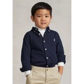 Ralph Lauren Childrenswear' Boys 2-7 Featherweight Cotton Mesh Shirt