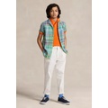 Ralph Lauren Childrenswear' Boys 8-20 Plaid Linen Camp Shirt
