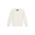 Ralph Lauren Childrenswear' Girls 2-6x Mini Cable Cotton Cardigan