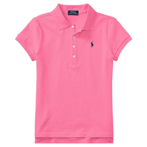 폴로 랄프로렌 Polo Ralph Lauren Kids Short Sleeve Mesh Polo Shirt (Big Kids)