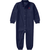 Polo Ralph Lauren Kids Solid Cotton Coverall (Infant)