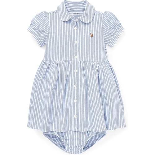 폴로 랄프로렌 Polo Ralph Lauren Kids Striped Knit Oxford Dress (Infant)