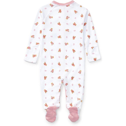 폴로 랄프로렌 Polo Ralph Lauren Kids Bear-Print Cotton Coverall (Infant)