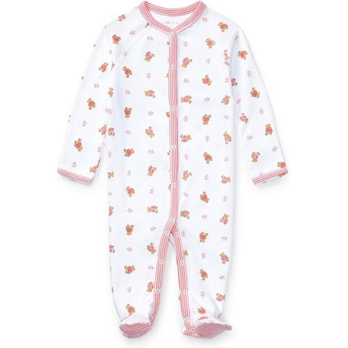 폴로 랄프로렌 Polo Ralph Lauren Kids Bear-Print Cotton Coverall (Infant)