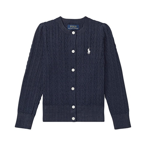 폴로 랄프로렌 Polo Ralph Lauren Kids Cable Knit Cotton Cardigan (Little Kids)