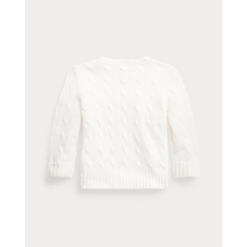 폴로 랄프로렌 The Iconic Cable-Knit Cashmere Sweater