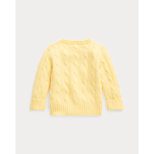 폴로 랄프로렌 The Iconic Cable-Knit Cashmere Sweater