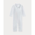 Cotton Interlock Polo Coverall