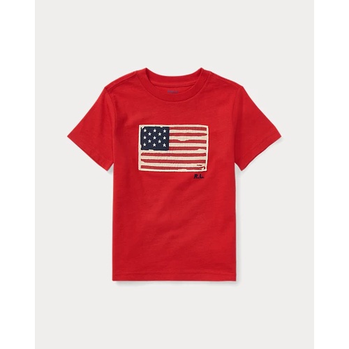 폴로 랄프로렌 Flag Cotton Jersey Tee