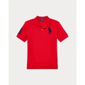 Big Pony Cotton Mesh Polo Shirt