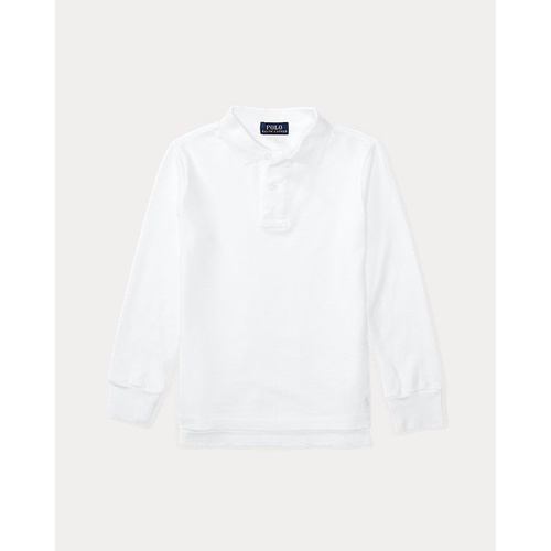 폴로 랄프로렌 Cotton Long-Sleeve Uniform Polo Shirt