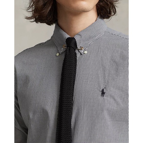 폴로 랄프로렌 Slim Fit Checked Poplin Shirt