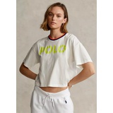 Logo Graphic Cropped Jersey Tee