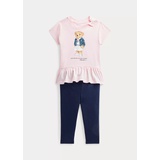 Polo Bear Jersey Top & Legging Set