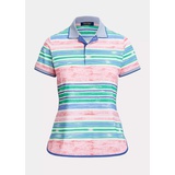 Striped Jersey Polo Shirt