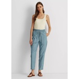 Chambray Ankle Pant