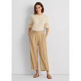 Linen Twill Pleated Pant