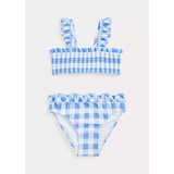 Gingham Two-Piece Swimsuit