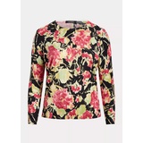 Floral Cotton-Blend Sweater