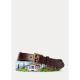 New York Cityscape Needlepoint Belt