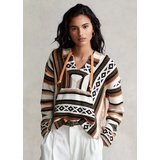 Wool-Cashmere Hooded Baja Sweater