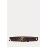 Haircalf & Leather Belt