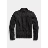 Indigo Cotton Rollneck Sweater