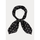 Deco-Motif Silk Neckerchief