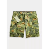 Camo Poplin Cargo Short