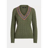 Cable-Knit Cricket Sweater