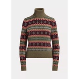 Fair Isle Wool-Blend Turtleneck Sweater