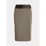 Jacquard-Knit Pencil Skirt