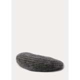 Stretch Alpaca-Wool-Blend Knit Beret