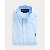 Slim Fit Striped Cotton Dress Shirt