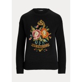 Intarsia-Knit Cotton-Blend Sweater