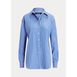 Striped Cotton Broadcloth Shirt