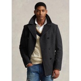 Polo Wool-Blend Melton Peacoat