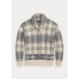 Plaid Fair Isle Wool Sweater