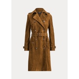 Suede Trench Coat