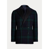 Polo Plaid Wool-Blend Tuxedo Jacket