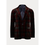 Polo Plaid Velvet Dinner Jacket