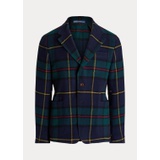 Plaid Wool-Blend Flannel Sport Coat