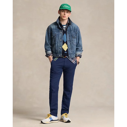 폴로 랄프로렌 Straight Fit Linen-Cotton Pant