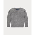 The Iconic Cable-Knit Cashmere Sweater