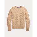 Cable-Knit Cashmere Sweater