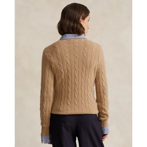 폴로 랄프로렌 The Iconic Cable-Knit Cashmere Sweater